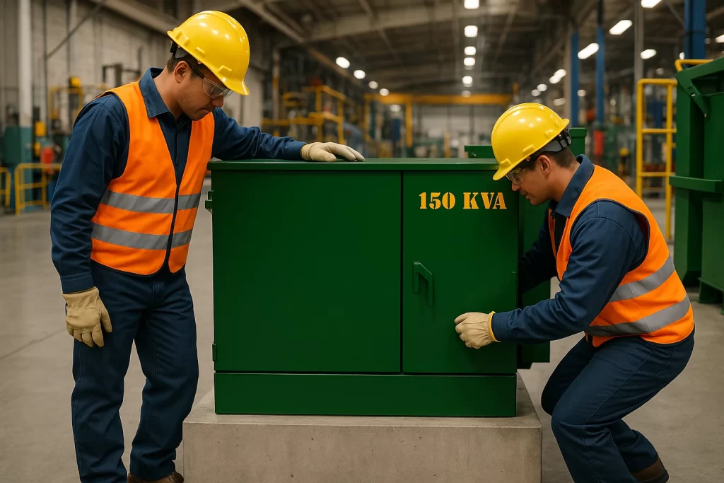 transformadores de pedestal trifásico
